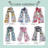 ストール 花柄 ショール | Y&M | 詳細画像3