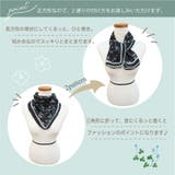 正方形ストール 花柄 ショール | Y&M | 詳細画像4