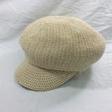 BEIGE | 春夏レディース ペーパーメッシュキャスケット シンプル | Y&M