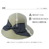 サイズ調整可 麦わら帽子 帽子 | Y&M | 詳細画像12 