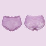 (新色)ラベンダー | エレガントレ-スシ-ムレスショ-ツ ひびかない下着 セクシ- | nijibra