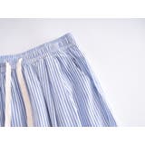 清涼快適 リネン綿ワイドパンツ リネン風合い | nijibra | 詳細画像8