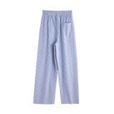 清涼快適 リネン綿ワイドパンツ リネン風合い | nijibra | 詳細画像14