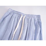 清涼快適 リネン綿ワイドパンツ リネン風合い | nijibra | 詳細画像11