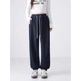 裏起毛美シルエットアクティブジョガ-パンツ レデイーズパンツ 裏起毛パンツ | nijibra | 詳細画像15