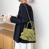 新作可愛いフリルミニショルダーバッグ トートバッグ 韓国ファッション | nijibra | 詳細画像27