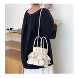 新作可愛いフリルミニショルダーバッグ トートバッグ 韓国ファッション | nijibra | 詳細画像6