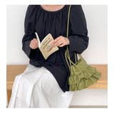 新作可愛いフリルミニショルダーバッグ トートバッグ 韓国ファッション | nijibra | 詳細画像29