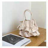 新作可愛いフリルミニショルダーバッグ トートバッグ 韓国ファッション | nijibra | 詳細画像8