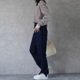 サイドスリットデニムパンツ ストーンパンツ ジーンズ | nijibra | 詳細画像7 