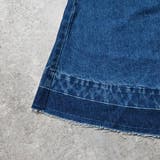 裾切りっぱなしデニムロングスカート ロングスカート デニムスカート | nijibra | 詳細画像8 