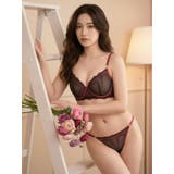 ノンパデッドワイヤ－入りセクシ－下着 ブラショ－ツセット Tバック | nijibra | 詳細画像5 