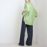 吸汗速乾 クーリッシュ デニムワイドパンツ | nijibra | 詳細画像8 