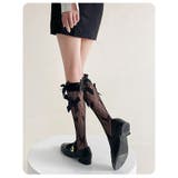 2組セット組み合わせ自由 リボン ニーハイソックス | nijibra | 詳細画像3 