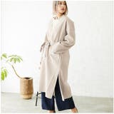 アイボリー | ダブルフェイスフェイクウールコート レディース トップス | NinaetLina
