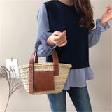 ニットベストシャツアンサンブル2点セット レディース トップス | NinaetLina | 詳細画像5