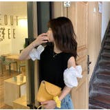 袖ブラウス切り替えトップス レディース トップス | NinaetLina | 詳細画像8