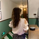 袖ブラウス切り替えトップス レディース トップス | NinaetLina | 詳細画像4