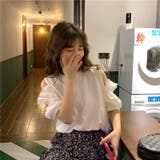 袖ブラウス切り替えトップス レディース トップス | NinaetLina | 詳細画像1