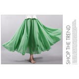 モスグリーン | 選べる丈リネンフレアロングスカート マキシスカート ロングスカート | NinaetLina