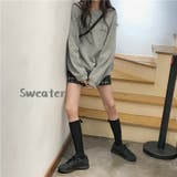 ワンポイントロゴクルーネックカットソー レディース トップス | NinaetLina | 詳細画像4