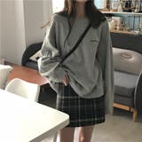 ワンポイントロゴクルーネックカットソー レディース トップス | NinaetLina | 詳細画像6