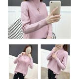 プチハイネックニット レディース トップス | NinaetLina | 詳細画像3