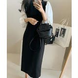 袖切り替えワンピース レディース ロングワンピース | NinaetLina | 詳細画像4