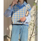 柄プルオーバーベスト レディース プルオーバー | NinaetLina | 詳細画像6