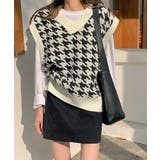 柄プルオーバーベスト レディース プルオーバー | NinaetLina | 詳細画像9