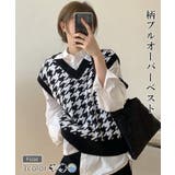 柄プルオーバーベスト レディース プルオーバー | NinaetLina | 詳細画像1