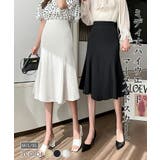 ミディ丈ハイウエストマーメイドスカート レディース ボトムス | NinaetLina | 詳細画像1