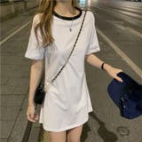 ライン入りチュニックカットソー レディース トップス | NinaetLina | 詳細画像3