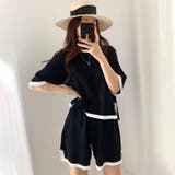 サマーニットソーセットアップ レディース ルームウェア | NinaetLina | 詳細画像7 