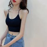 ブラック | クロスバックカップ付き レディース ノンワイヤー | NinaetLina