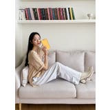 Vネック半袖カットソー レディース トップス | NinaetLina | 詳細画像3