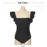 フリル背中開きモノキニワンピース 水着 韓国ファッション | NinaetLina | 詳細画像11