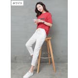 ホワイト | クロップドパンツ レディース ボトムス | NinaetLina