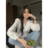 シャーリング長袖ブラウス レディース 長袖 | NinaetLina | 詳細画像5