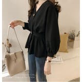 スエード地長袖ブラウス レディース 長袖 | NinaetLina | 詳細画像6