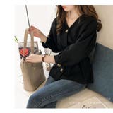 スエード地長袖ブラウス レディース 長袖 | NinaetLina | 詳細画像7