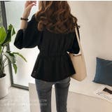 スエード地長袖ブラウス レディース 長袖 | NinaetLina | 詳細画像8