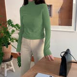 起毛スムース長袖カットソー レディース トップス | NinaetLina | 詳細画像4