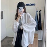 無地長袖ブラウス レディース トップス | NinaetLina | 詳細画像4