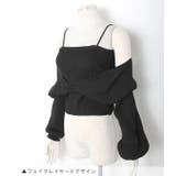 フェイクレイヤードショート丈ニット レディース トップス | NinaetLina | 詳細画像10