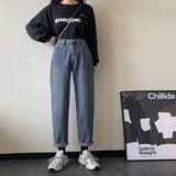 アンクル丈テーパードデニム レディース ボトムス | NinaetLina | 詳細画像7