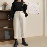 アンクル丈テーパードデニム レディース ボトムス | NinaetLina | 詳細画像10