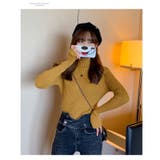 プチハイネックリブニットソー レディース トップス | NinaetLina | 詳細画像4