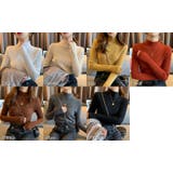 プチハイネックリブニットソー レディース トップス | NinaetLina | 詳細画像2