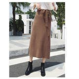 ブラウン | シャギーニットスカート レディース ボトムス | NinaetLina